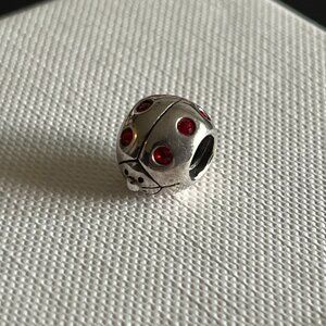 Chamilia Ladybug Sterling Silver Charm